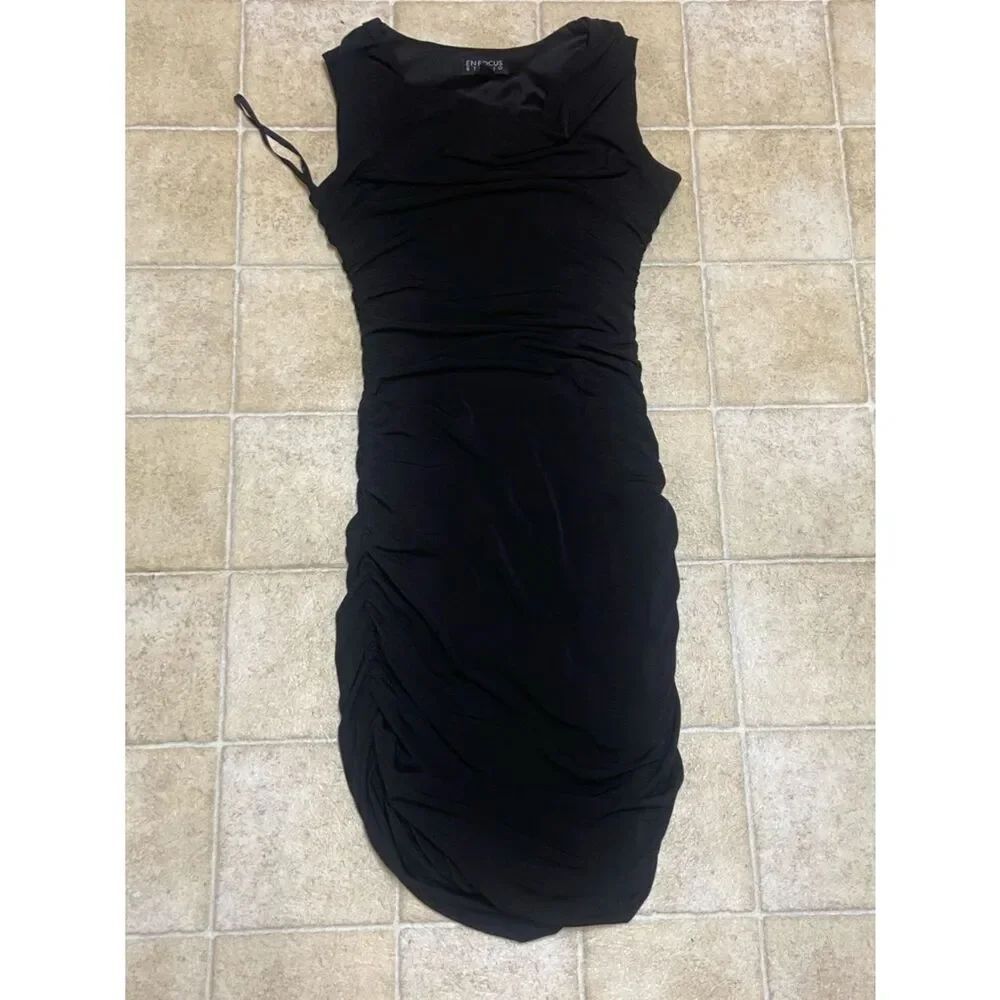 ENFOCUS ESTUDIO BLACK DRESS SIZE 4 - Picture 4 of 11